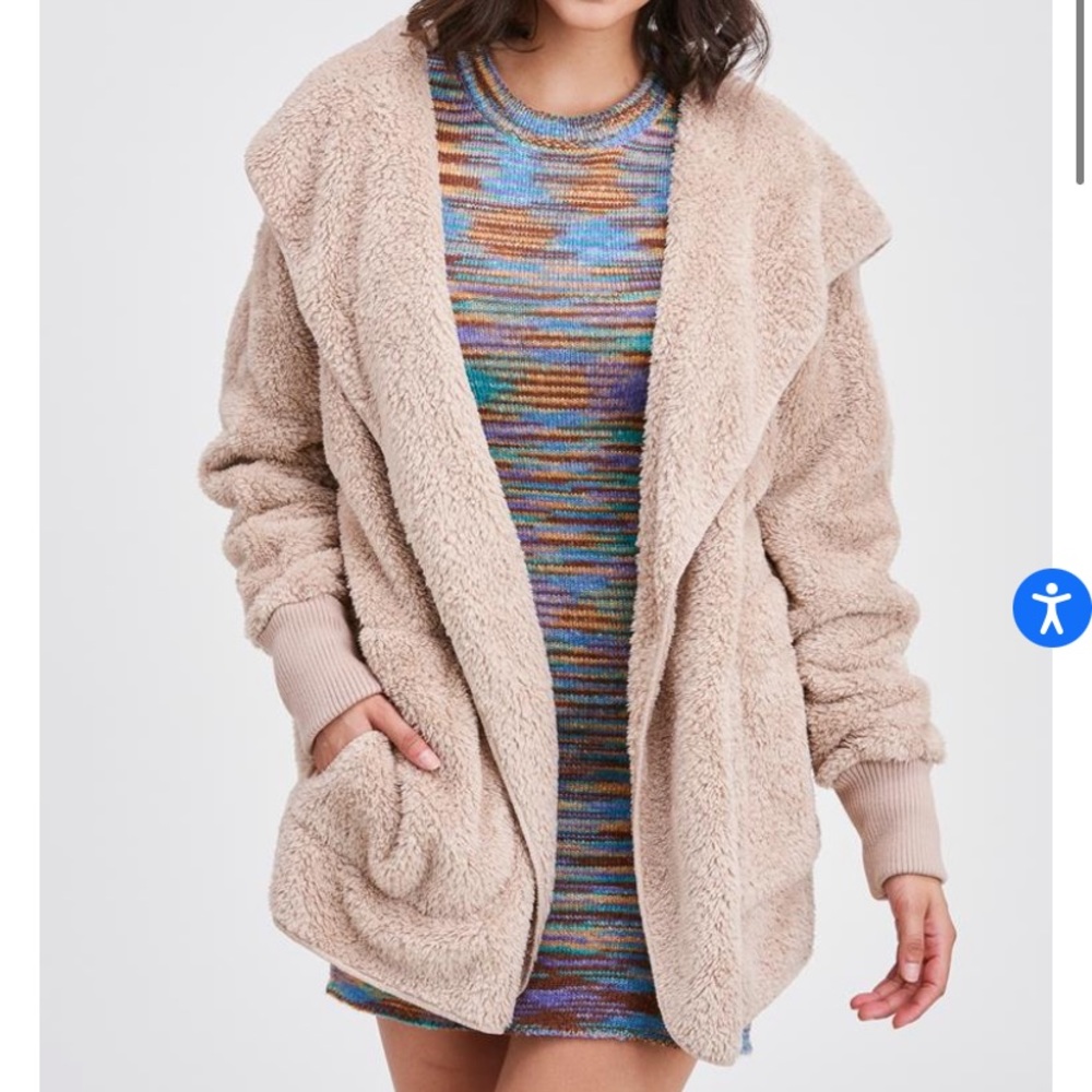 Bear coat teddy jacket
